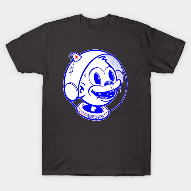 Astro Chimp is excited for the mission! T-Shirt by astr0_ch1mp